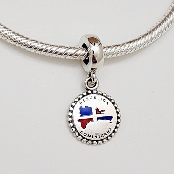 Pandora Dominican Republic Exclusive Dangle Charm - Picture 1 of 5